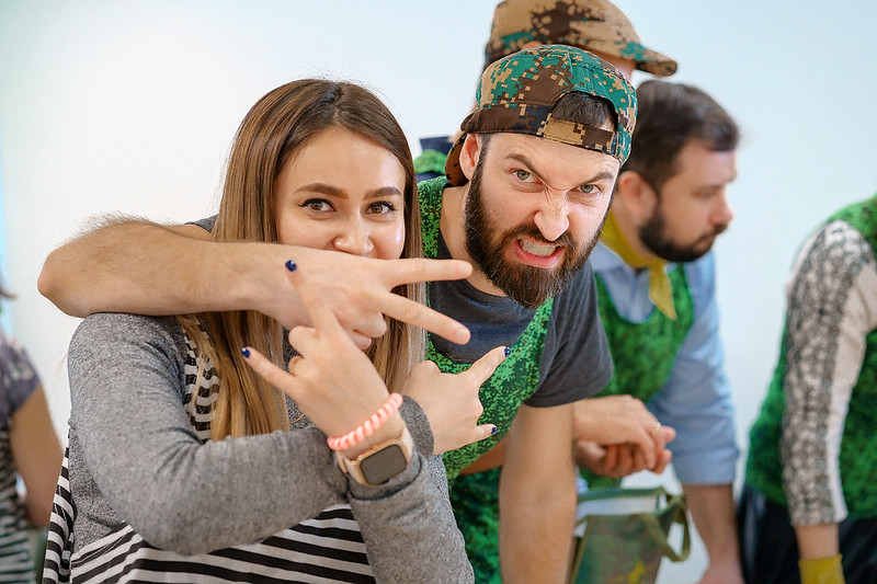 Корпоратив на День строителя в Ростове-на-Дону с уличными активностями