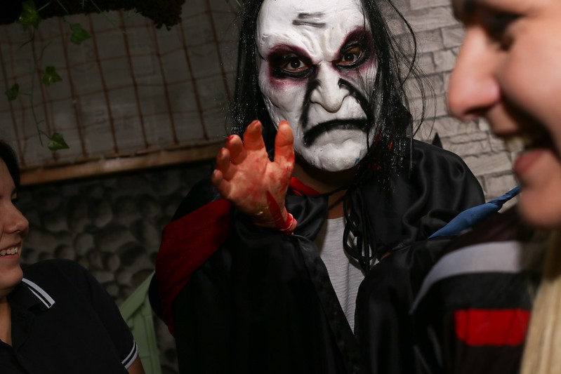 Тыквенные фонари и декорации для квеста на Хэллоуин в Rostov-on-Don